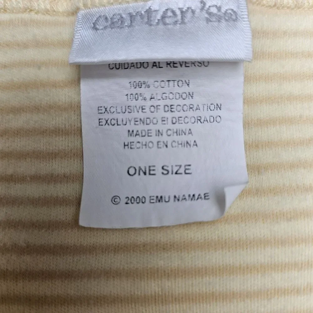 Carter's Emu Namae Dog Blanket 2000 Blue Yellow 28